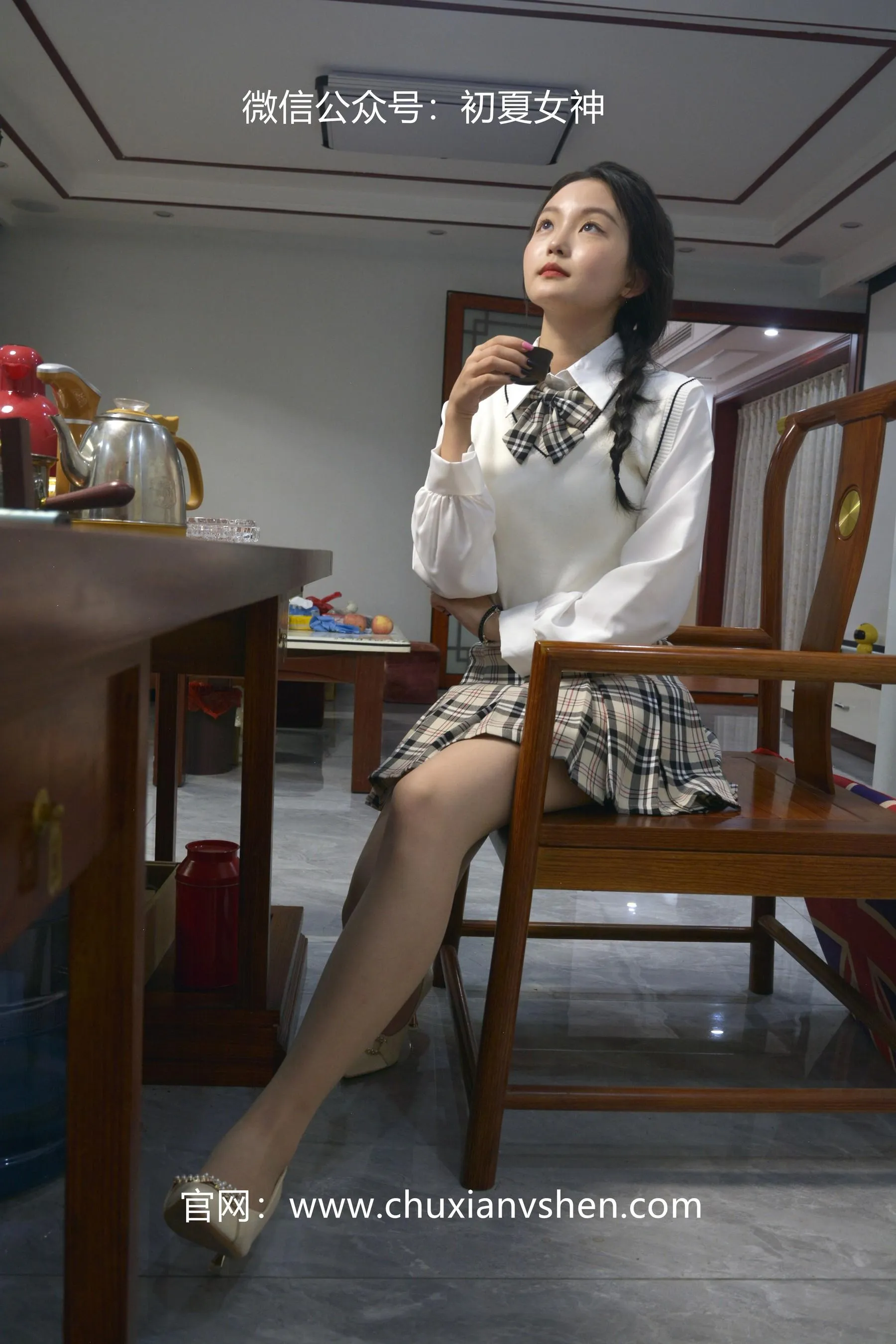 初夏女神 NO.040 双双 改良JK套 [125P]插图9